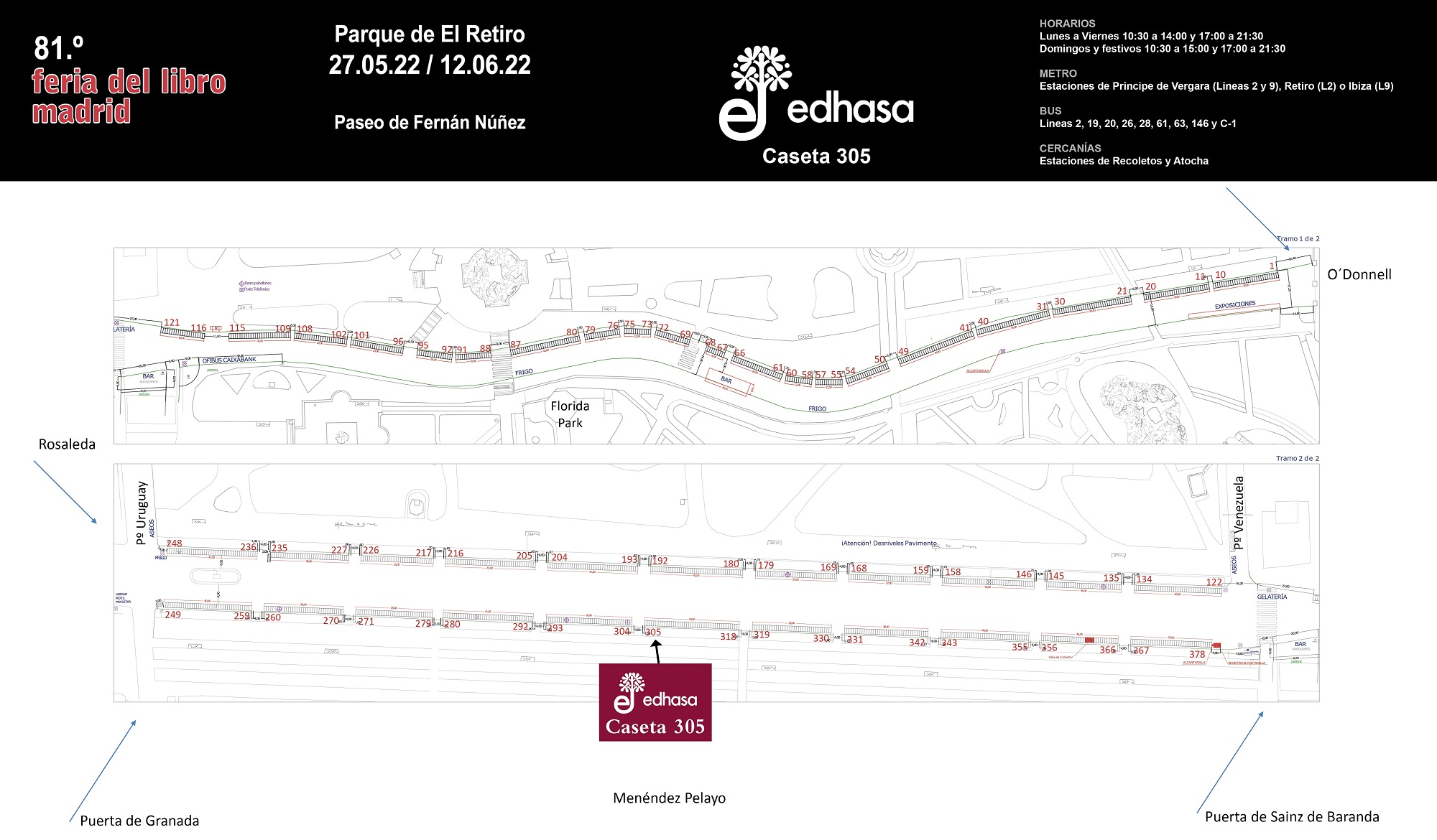 EDHASA-CASTALIA EN LA FERIA DEL LIBRO DE MADRID